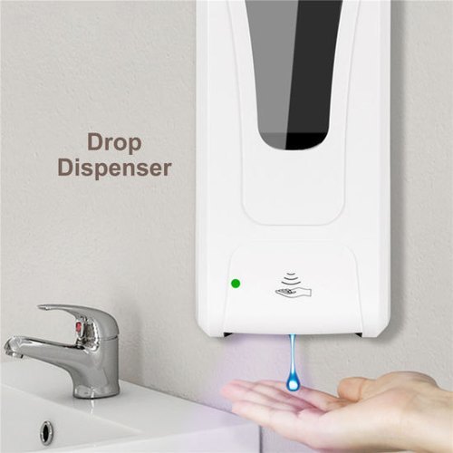1l Automatic Hand Sanitizer Dispenser - Color: White