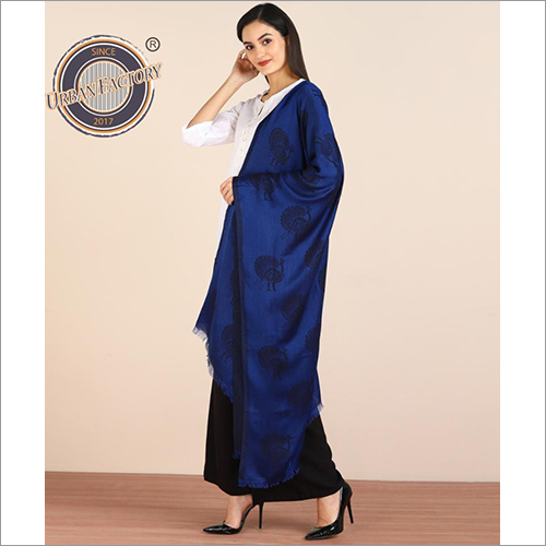 Multi-coloured Modal Silk Reversible Stoles