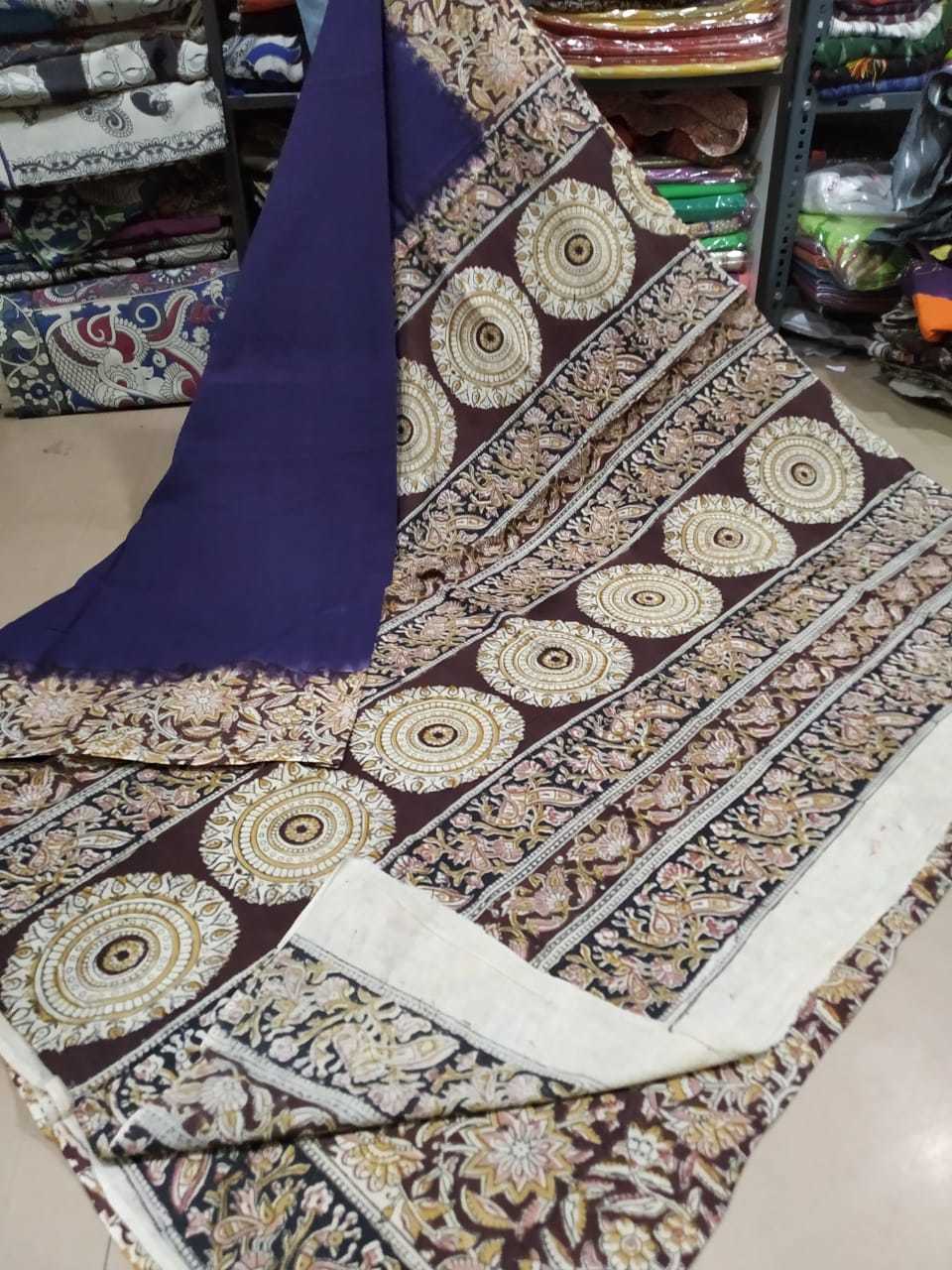 Cotton Ladies Kalamkari Saree