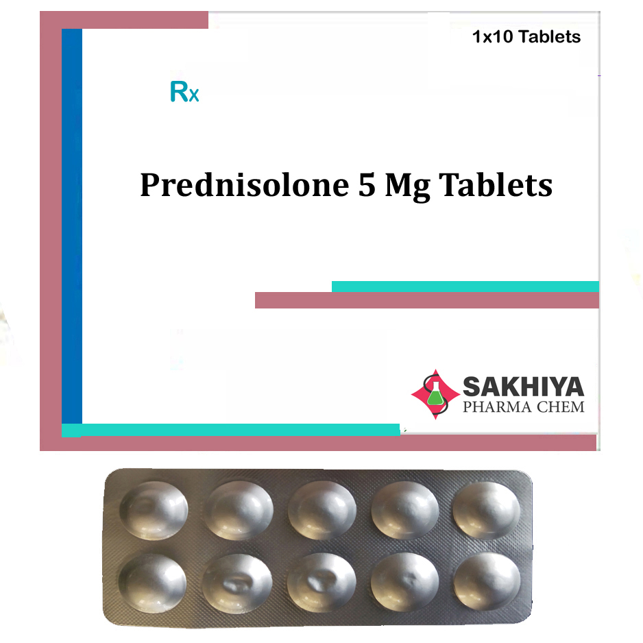 Prednisolone 5mg Tablets General Medicines