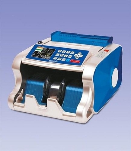 CURRENCY COUNTING MACHINE - ABS Plastic, 30X25X15 Cm, LCD Display | 1000 Notes/Min, Accurate Results, Mix Note Counting, Inbuilt Fake Detection