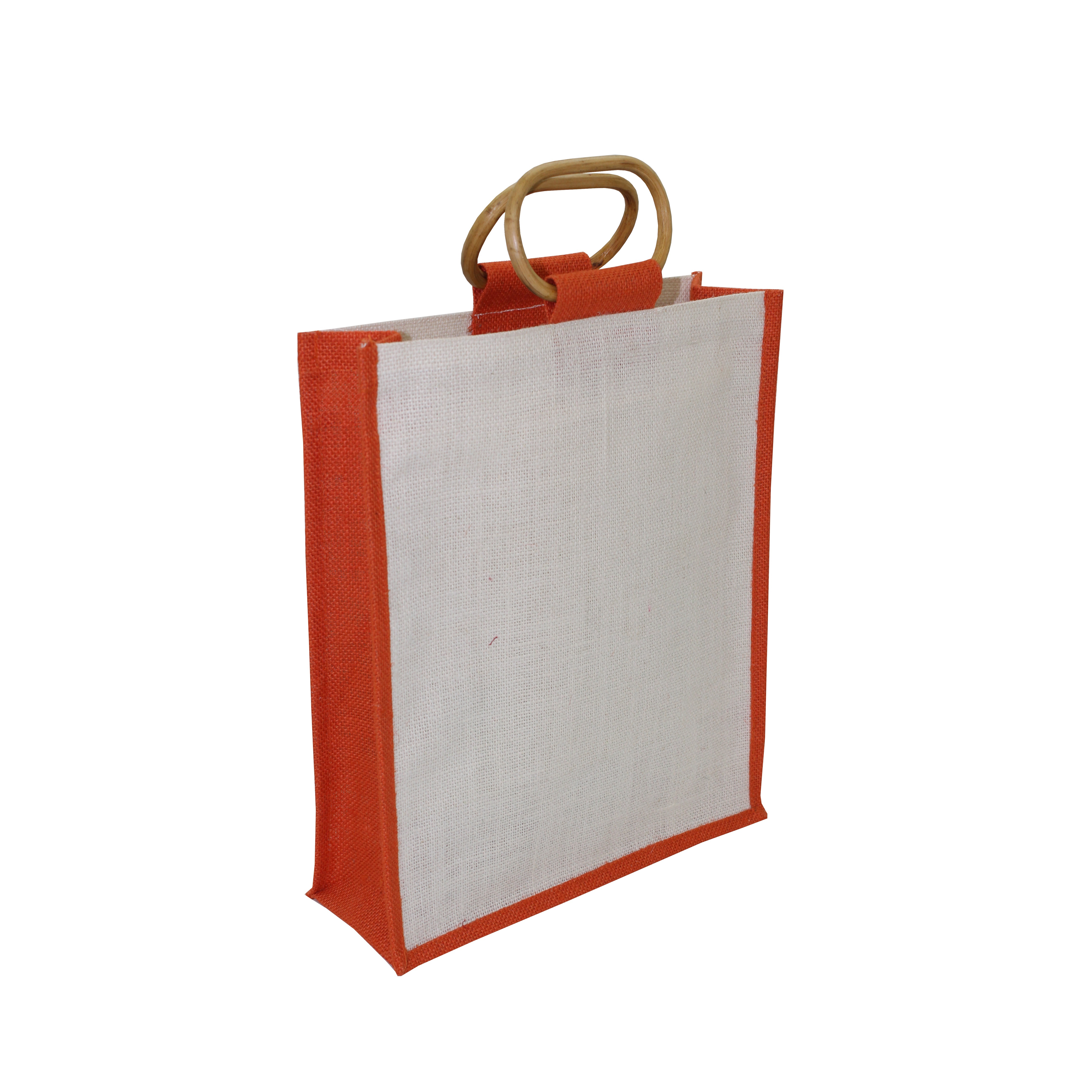 Customized Pp Laminated Jute Three Bottle Bag