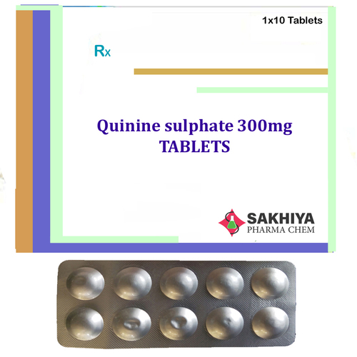 Quinine Sulphate 300Mg Tablets General Medicines
