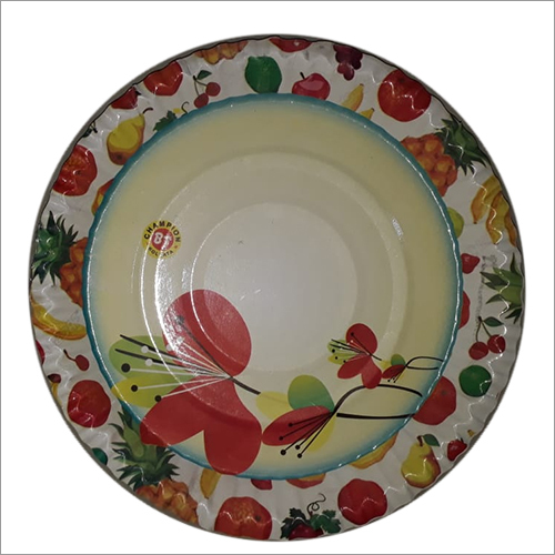 Multiple 180 Gsm Printed Paper Plate