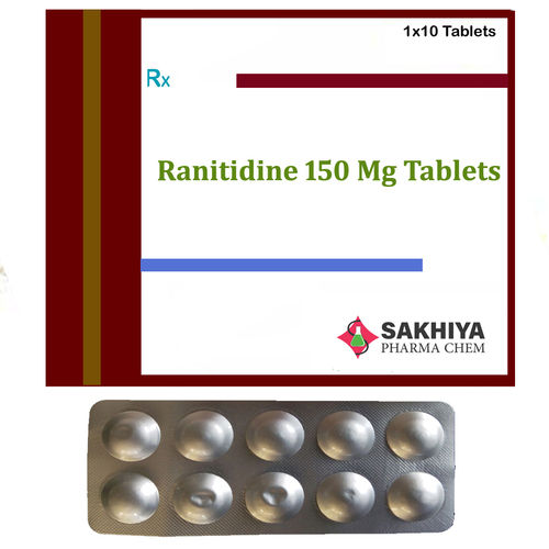 रैनिटिडिन 150mg टैबलेट सामान्य दवाएं