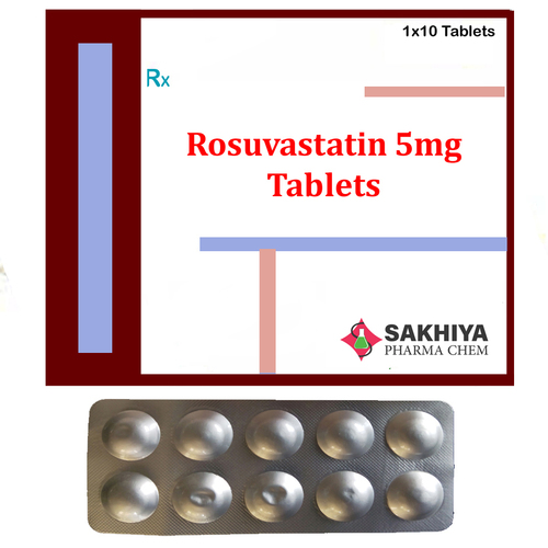Rosuvastatin 5Mg Tablets General Medicines