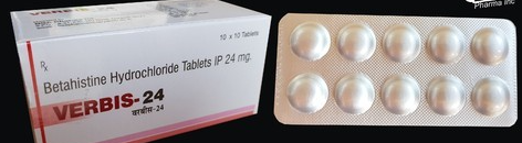 Betahistine Dihydrochloride Ip 24mg