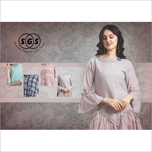 Ladies Designer Top - Premium Fabric, All Sizes, All Seasons | Elegant Designer Pattern, Fashion-Forward Style