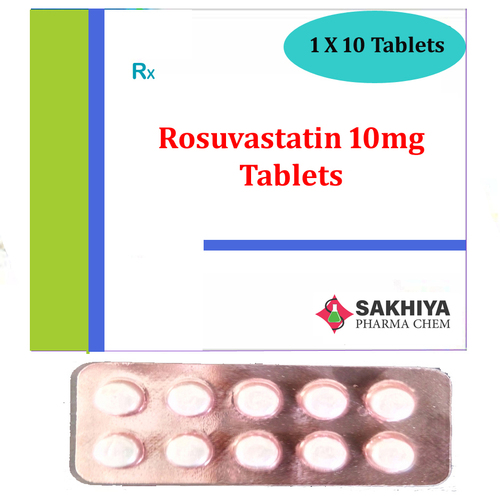 Rosuvastatin 10Mg Tablets General Medicines