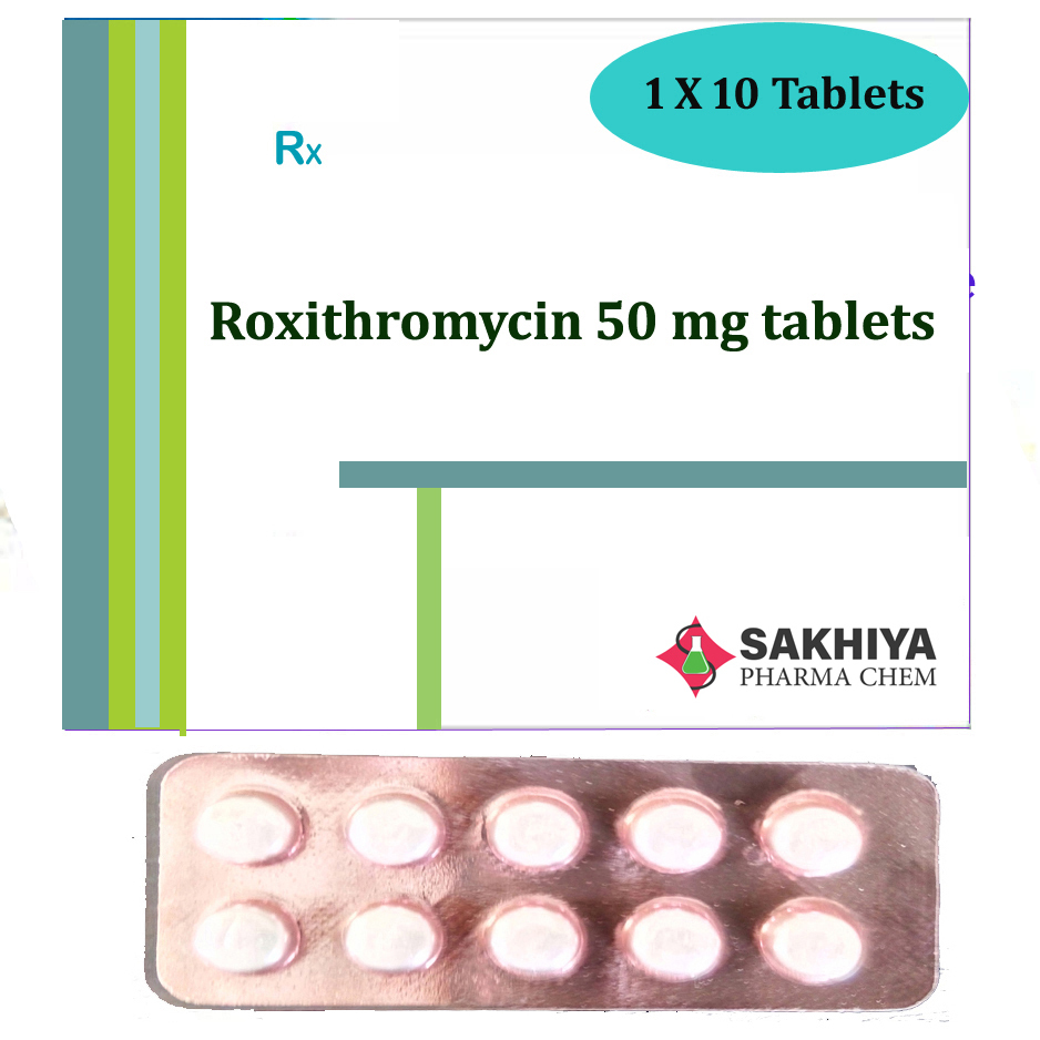 Roxithromycin 50mg Tablets General Medicines