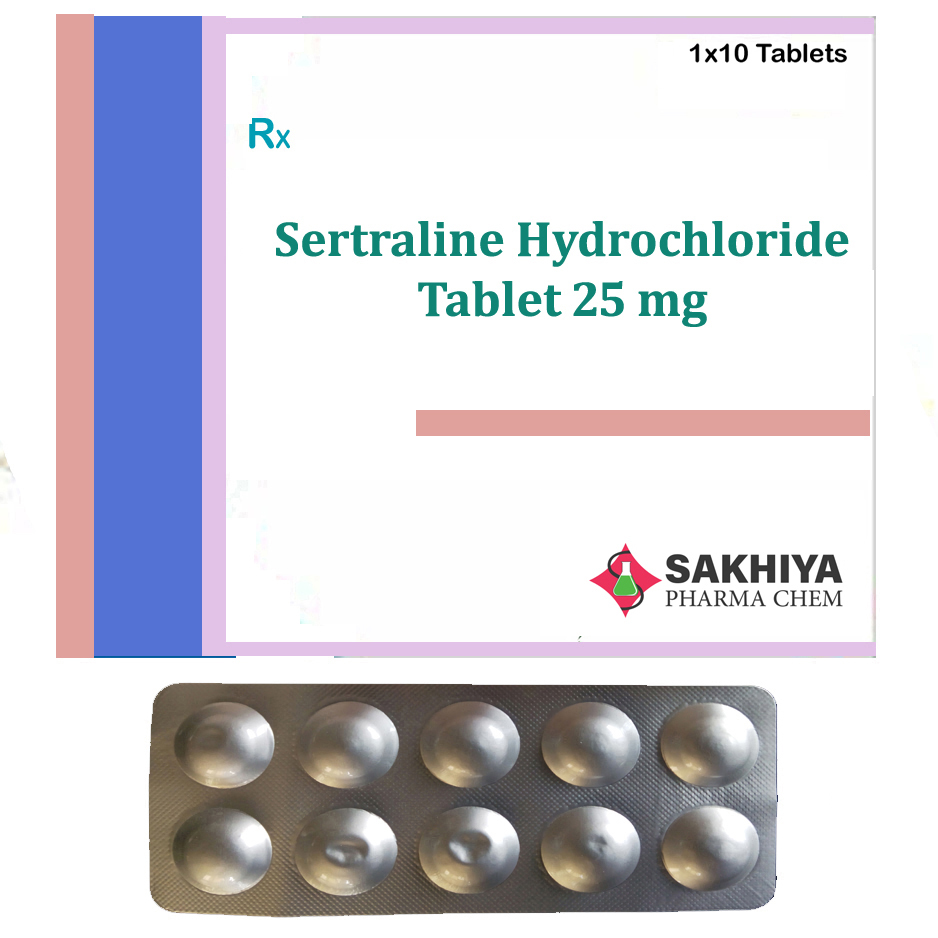 Sertraline Hydrochloride 25mg Tablet General Medicines
