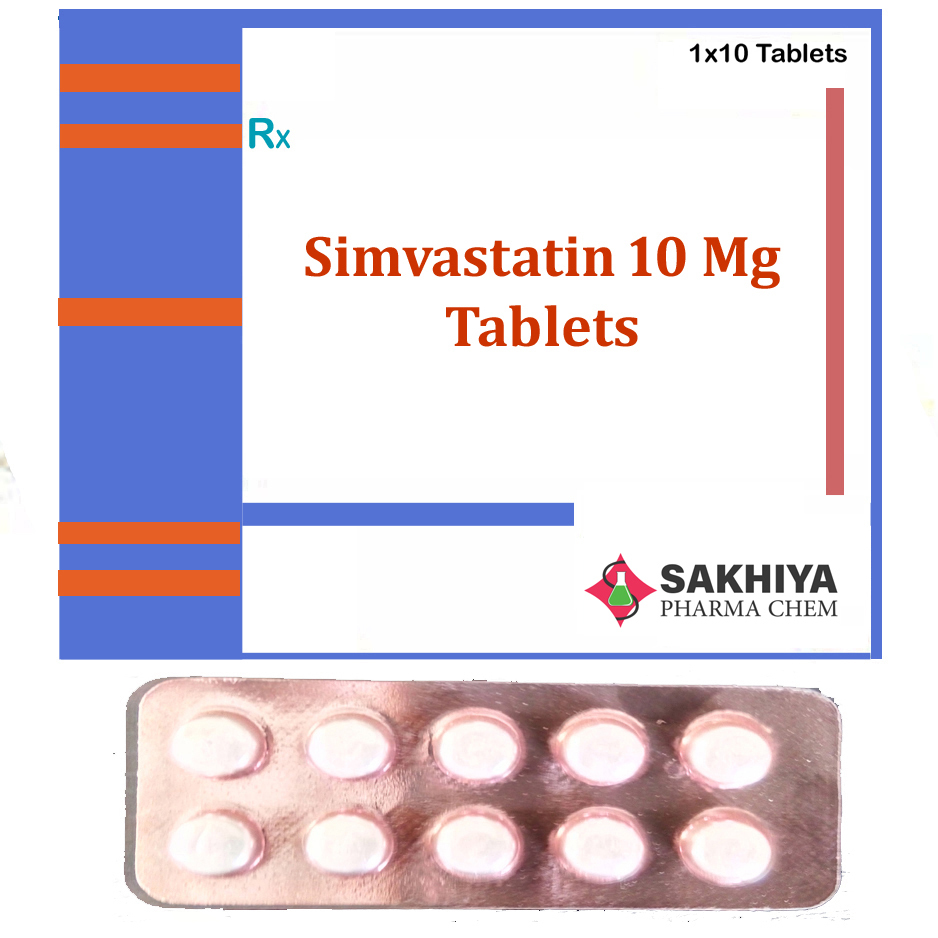 Simvastatin 10mg Tablets General Medicines