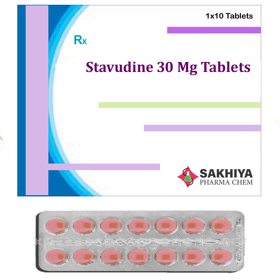 Stavudine 30mg Tablets General Medicines