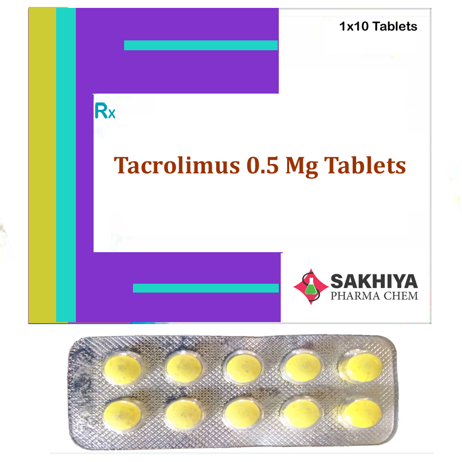 Tacrolimus 0.5mg Tablets General Medicines