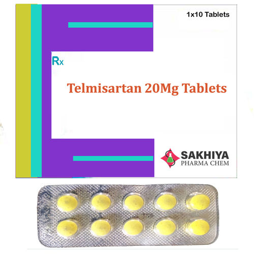 टेल्मिसर्टन 20mg टैबलेट सामान्य दवाएं