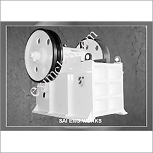 प्राइमरी ग्रीस टाइप सिंगल टॉगल जॉ क्रशर का साइज़ 900 mm x 600 mm (36 x 24)