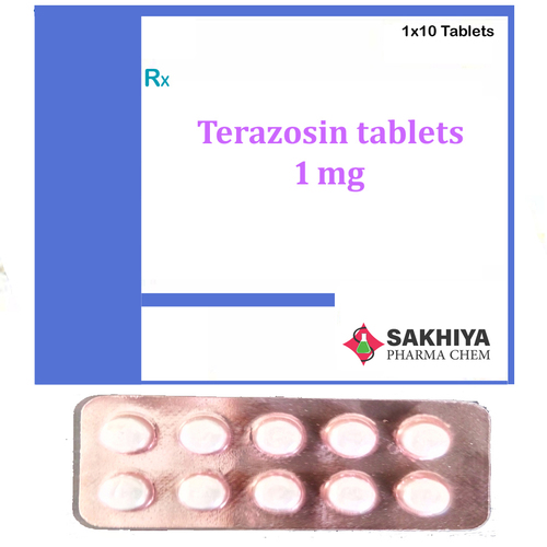 Terazosin 1Mg Tablets General Medicines