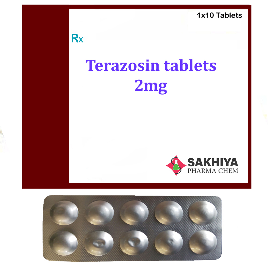 Terazosin 2mg Tablets General Medicines