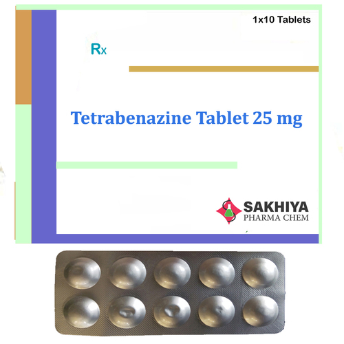 Tetrabenazine 25 Mg Tablets General Medicines