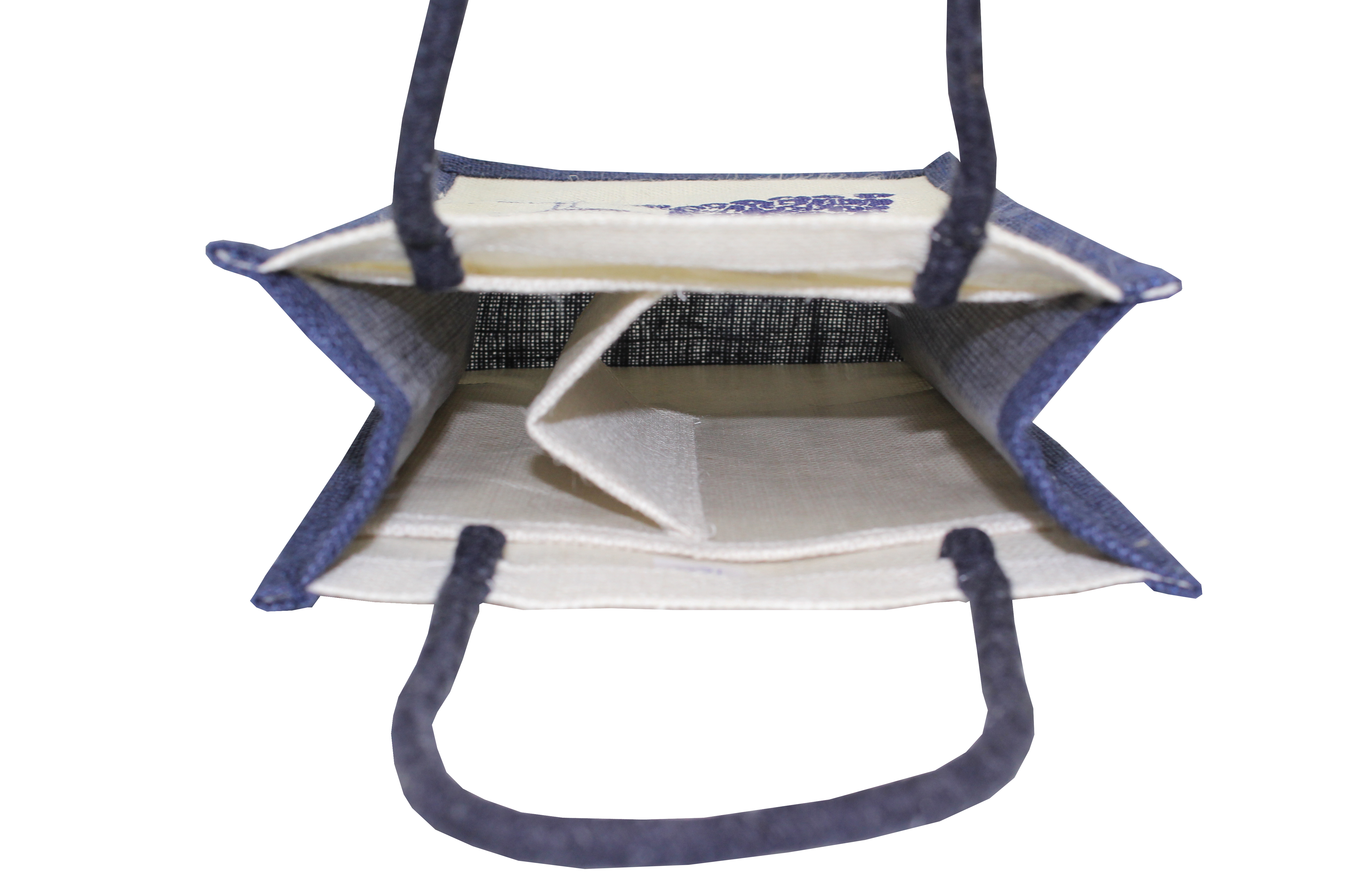 Jute Bottle Bag - 35x20x10 Cm Available In All Colors Customized Logo Print Reusable Bio-degradable Eco-friendly