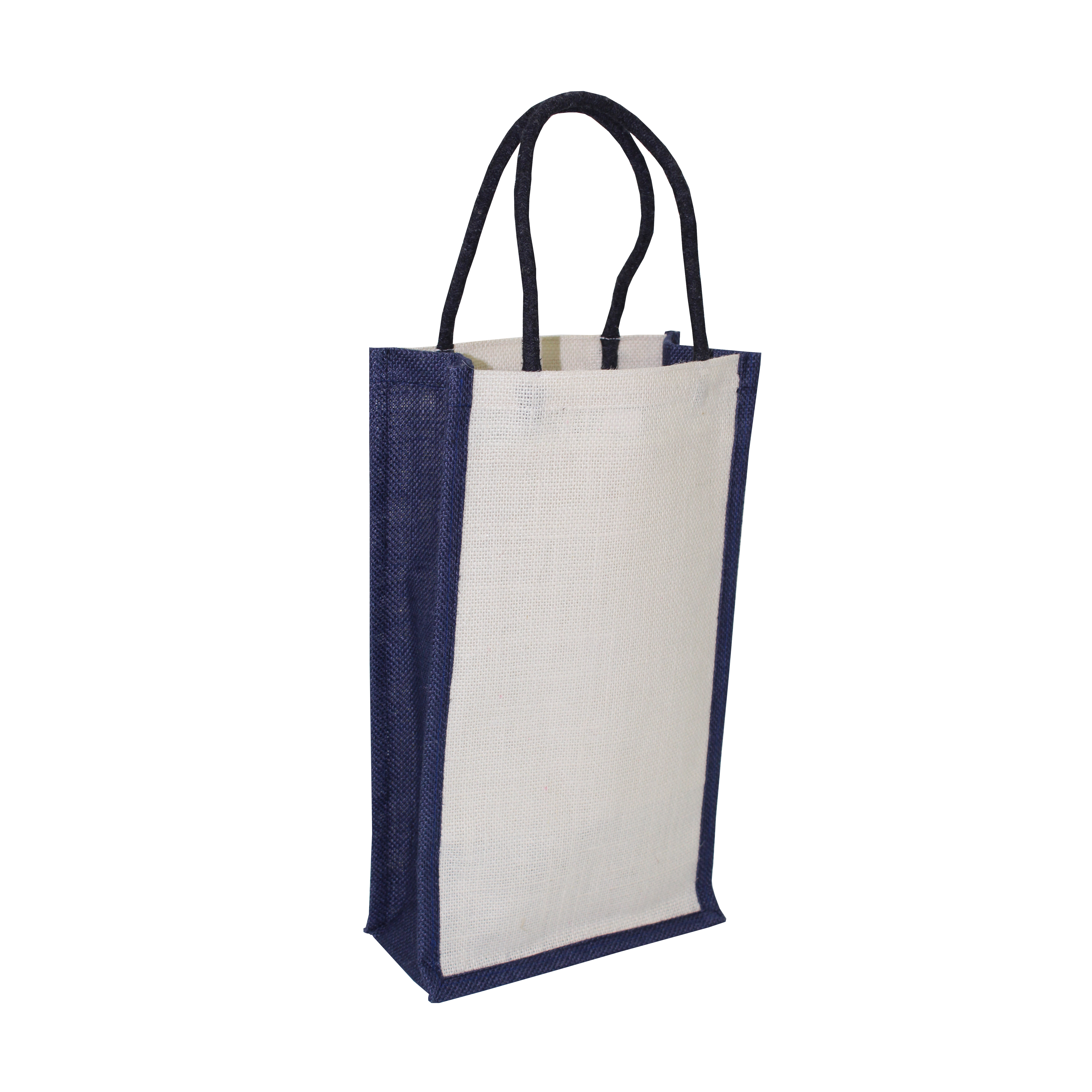 Jute Bottle Bag - 35x20x10 Cm Available In All Colors Customized Logo Print Reusable Bio-degradable Eco-friendly