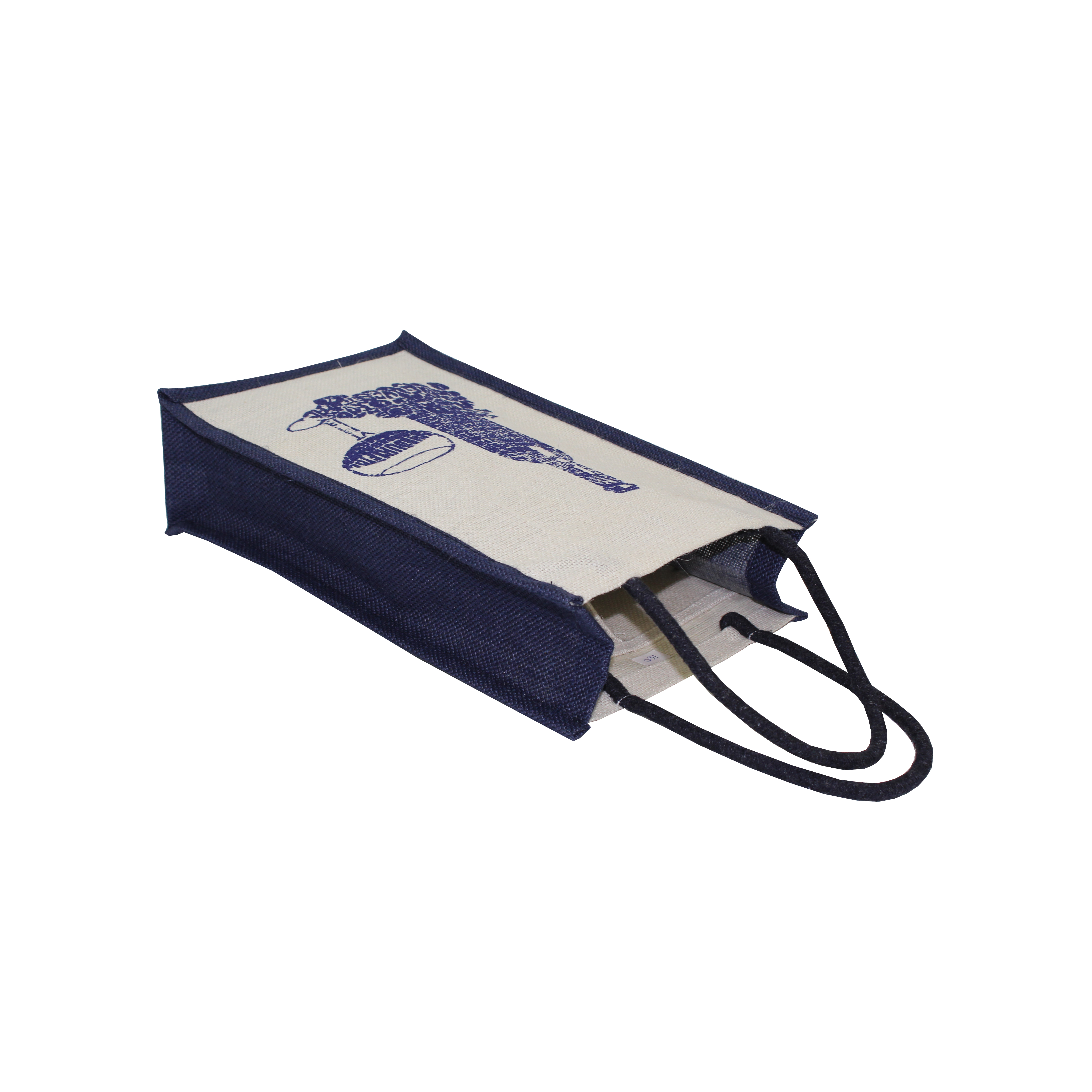 Jute Bottle Bag - 35x20x10 Cm Available In All Colors Customized Logo Print Reusable Bio-degradable Eco-friendly