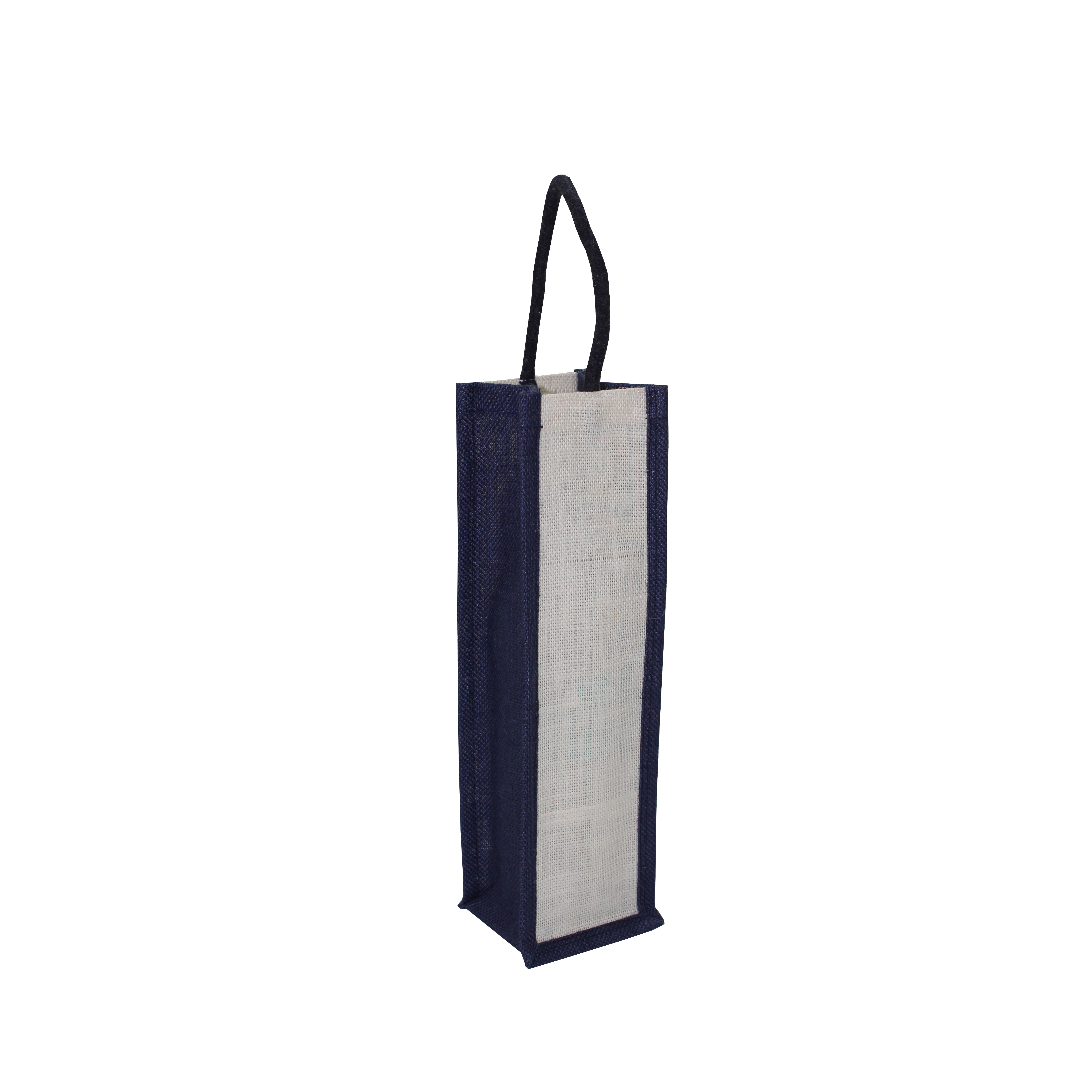 Customized Bottle Print Jute Bag
