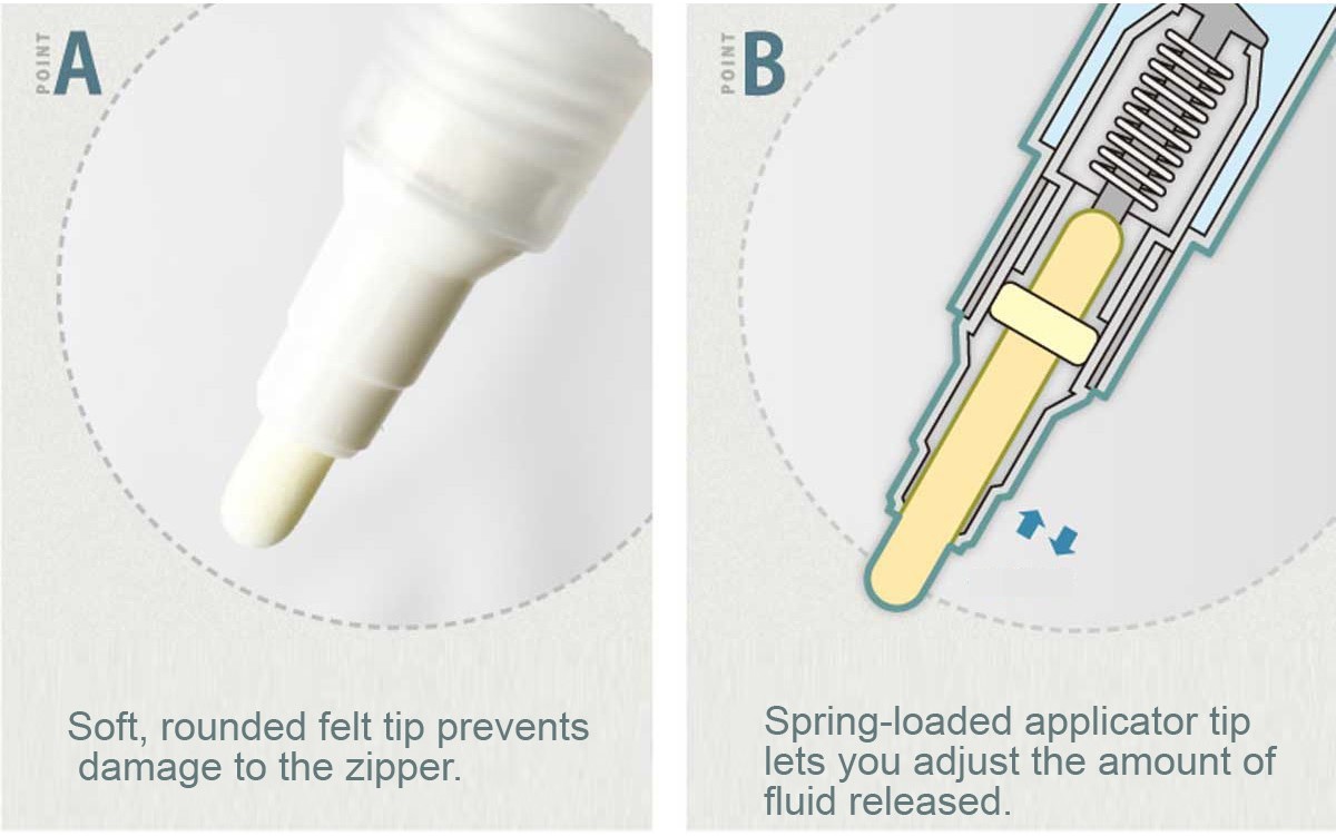 Ion Exchanged Water Zipper Wax Pen