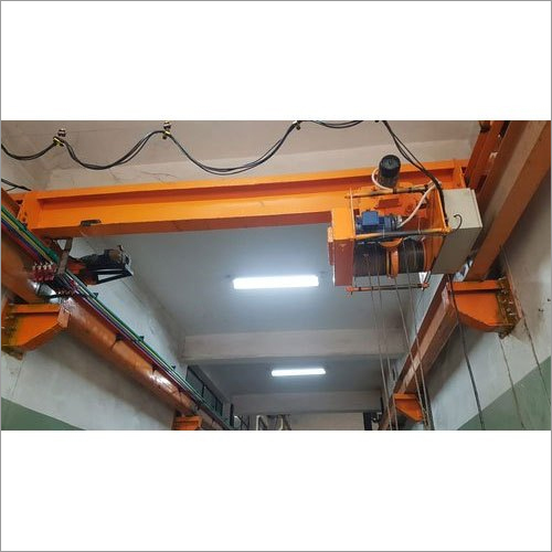 Single Girder I Beam EOT Crane - 20 Ton Capacity, Electric Power Source, 10-20 m Span, 10-15 m/min Travel Speed, Max Height 80-100 Feet
