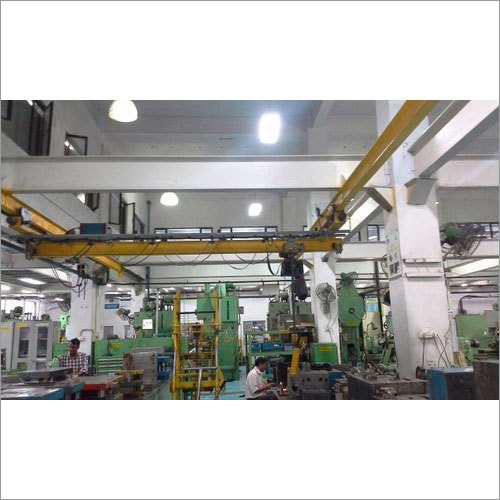 Single Girder Under Slung EOT Crane - Heavy-Duty Steel Build, Versatile Load Handling Up to 10 Tons