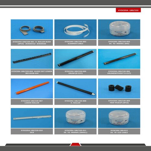 Kyocera 180 / 220 Spare Parts