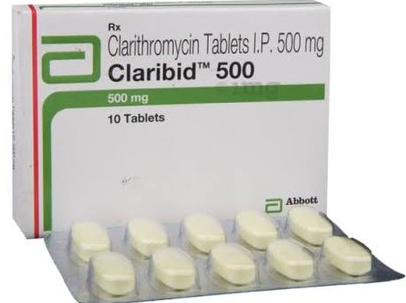 क्लैरिथ्रोमाइसिन टैबलेट