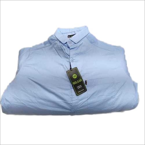 Full Sleeve Shirt - Cotton Fabric, Size L/M/XL | Proper Stitching, After Wash Color Retention, Plain Pattern for Men