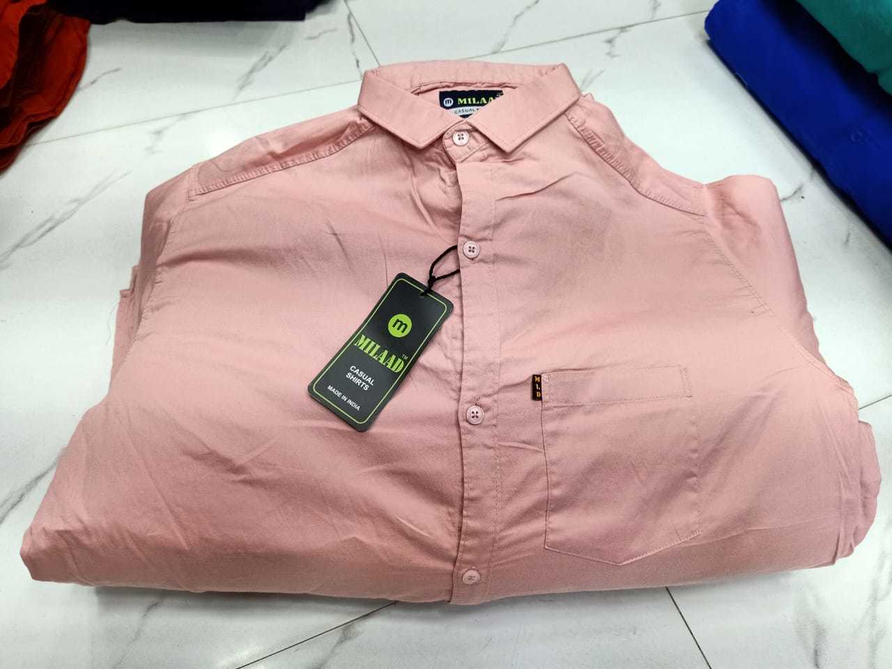 Full Sleeve Shirt - Cotton Fabric, Size L/m/xl | Proper Stitching, After Wash Color Retention, Plain Pattern For Men