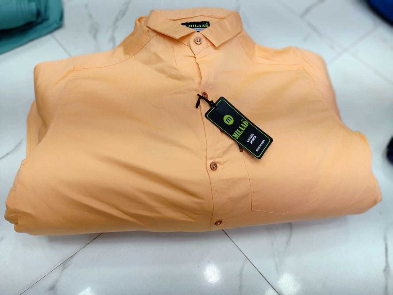 Full Sleeve Shirt - Cotton Fabric, Size L/m/xl | Proper Stitching, After Wash Color Retention, Plain Pattern For Men