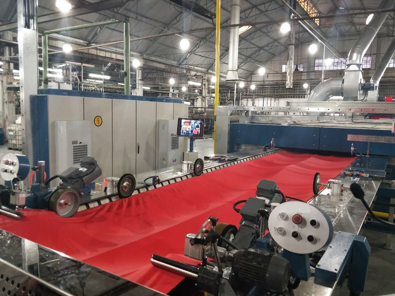 Textile Heat Stenter Finishing Machine Fabric Stenter Machine For Finishing Woven Fabric&knitted Fabric Applicable Material: Woven.knitting .Wool