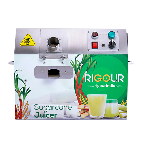 Sugarcane Juicer Machine - Stainless Steel 304, 450 x 205 x 360 mm | Easy Use, High Yield, Durable, Efficient, Safe, Clean, Quiet