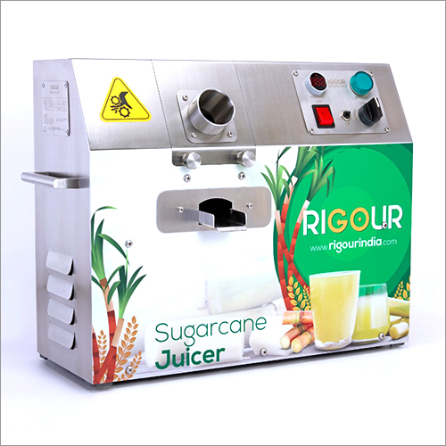 Sugarcane Juicer Machine - Stainless Steel 304, 450 X 205 X 360 Mm | Easy Use, High Yield, Durable, Efficient, Safe, Clean, Quiet