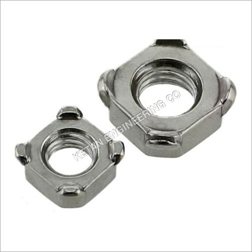 स्टेनलेस स्टील स्क्वायर वेल्ड नट