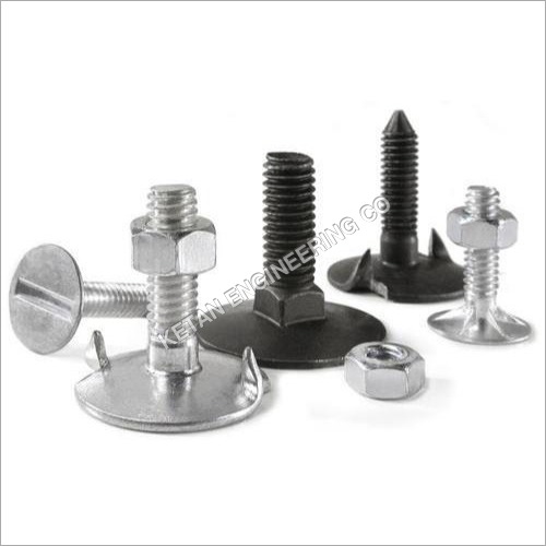 Elevator Bucket Bolts - High-Strength Steel, 5-Inch Length , Designed for Heavy-Duty Applications