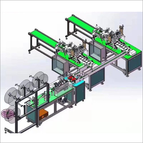 नॉन वेवन फेस मास्किंग मैन्युफैक्चरिंग मशीन