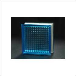 Blue Parallel Glass Brick