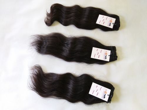 नेचुरल ब्लैक ब्राज़ीलियन ह्यूमन हेयर वेट 10A वर्जिन हेयर एक्सटेंशन बंडल्स