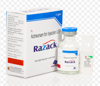 एज़ट्रोनम 1gm इंजेक्शन