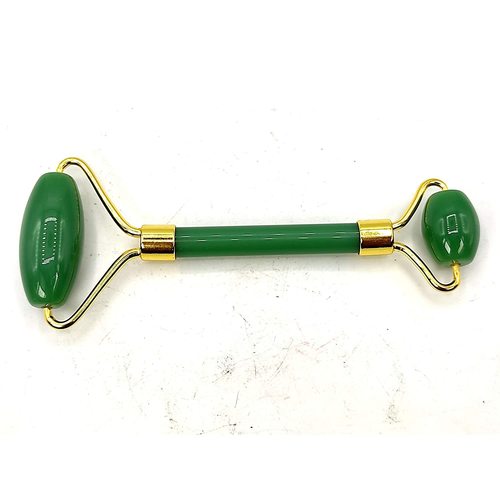 ग्रीन जेड फेशियल ब्यूटी मसाज रोलर ग्रेड: क्रिस्टल