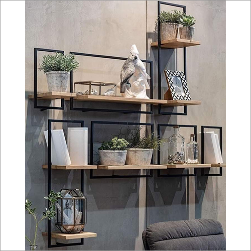 UV रेसिस्टेंट वुडन एंड मेटल वॉल हैंगिंग स्लैब