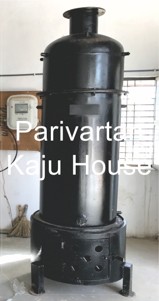 Cashew Boiler With Cooker Capacity: 125kg/batch