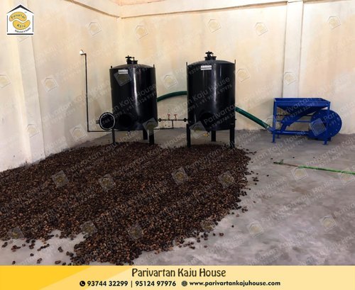 Cashew Boiler With Cooker Capacity: 125kg/batch