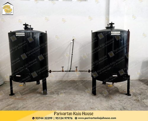 Cashew Boiler With Cooker Capacity: 125kg/batch