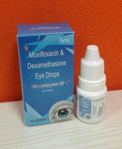 Moxifloxacin Dexamethasone Eye Drops Age Group: Adult